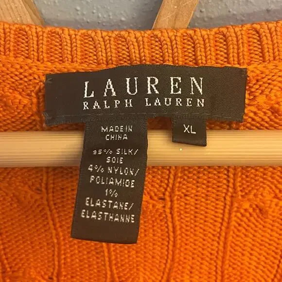 Lauren Ralph Lauren Silk Blend Sweater - Picture 2 of 2